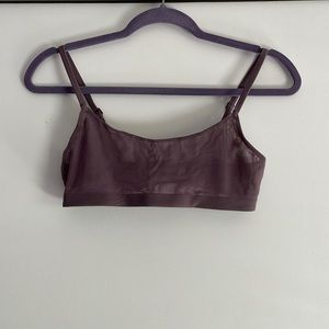 SKIMS mesh scoop bralette